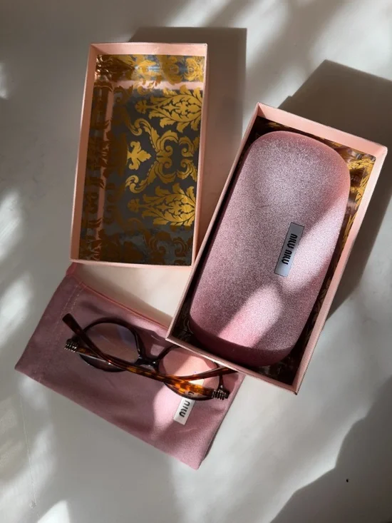 Authentic Miu Miu SMU04Z Round Eyeglasses Tortoise Made in Italy - Picture 7 of 11